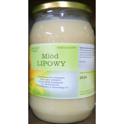 Miód Lipowy kremowany 1kg