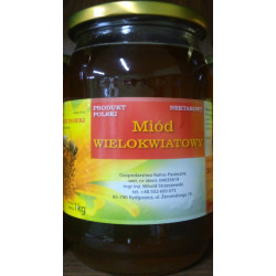 Miód wielokwiatowy nektarowy 1kg