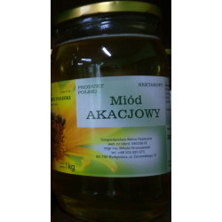 Miód akacjowy nektarowy 1kg