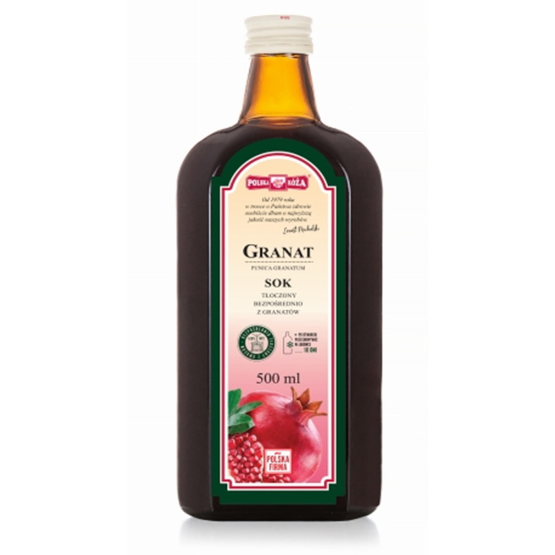 Sok z granatów 100% 500ml Sok z granatów 100% 500ml