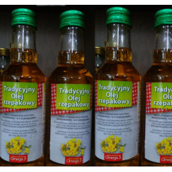 Tradycyjny olej rzepakowy z Omega 3 - 200ml