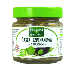 Pasta szpinakowa z bakłażanem 190g